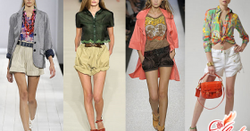 Модные шорты для работы и отдыха