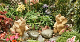 Фигурки для сада своими руками. Как сказку сделать былью?