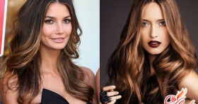 Венецианское мелирование — современное оружие темноволосых девушек