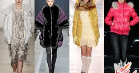 Пуховики женские с мехом – одеваемся тепло и стильно