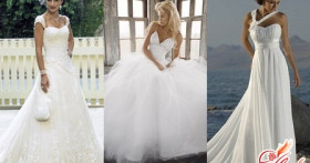 Выбор фасона свадебного платья
