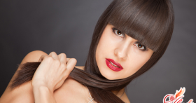 Как отрастить чёлку: уход за волосами и способы их укладки