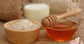 Молоко с медом в косметологии и народной медицине