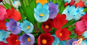 Цветы из пластиковых бутылок своими руками – невесомая красота