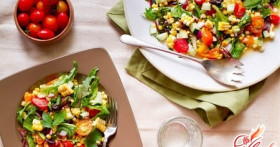 Салаты без майонеза: простые рецепты