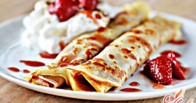 Рецепт приготовления блинов на воде