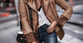 Как выбрать кожаную куртку на весну?