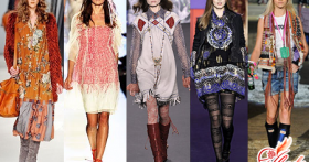 Новый взгляд на хиппи стиль одежды