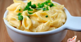 Салат с макаронами и ветчиной – по мотивам итальянской кухни