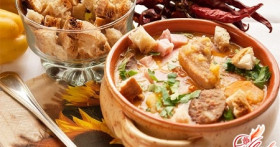 Гороховый суп с курицей