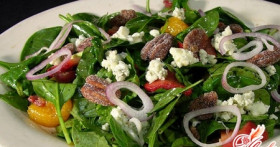 Салат из шпината. Многообразие вкуса