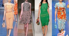 Кружевные платья 2016: нежная роскошь и женственность