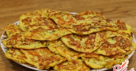 Пышные оладьи из кабачков: рецепт приготовления