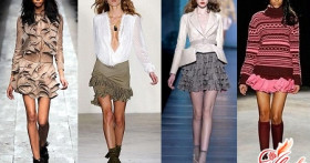 Юбка с оборкой: как и с чем ее правильно носить?
