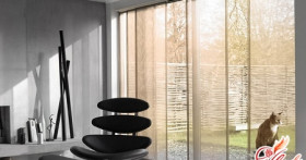 Японский стиль в оконном дизайне