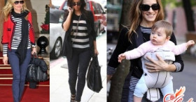 Берем пример со звезд: выбираем вещи в морском стиле