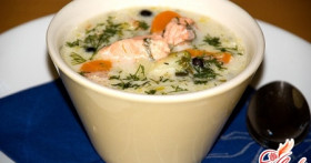 Суп из семги: фантазия не ограничивается рецептом