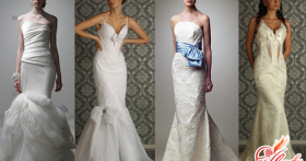 Как выбрать свадебное платье по фигуре: различные фасоны нарядов