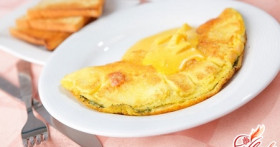 Яичное совершенство: омлет с мукой