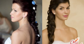 Прически свадебные с косами – самый женственный образ невесты
