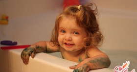 Подарок для папы – рисование пальчиковыми красками