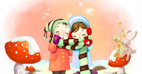 Короткие новогодние стишки для детей 3-4 лет на утренник