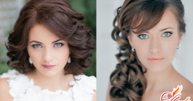 Свадебные прически с челкой: выбираем подходящий образ