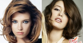 Стильные прически на средние волосы