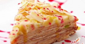 Блинный торт с творожным кремом: незаурядные рецепты
