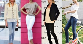 Модные джинсы – скинни женские