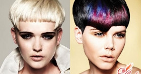 Короткие стрижки с челкой женские – модная тенденция