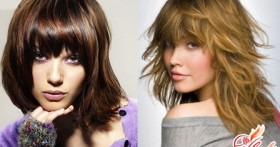Подбираем стильную стрижку для волос средней длины