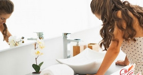 Женщина в первые недели беременности