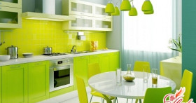 Сочетание зеленого цвета в интерьере – учимся у Природы