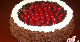 Торт пьяная вишня в шоколаде. Такого вы еще не пробовали!