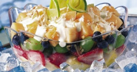 Салат с апельсиновым соком