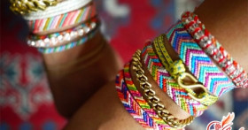 Плетение фенечек из мулине