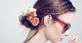 Цветы для волос своими руками – традиции на службе моде