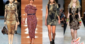 Леопардовые платья 2016: создаем образ кошки