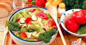 Легкие овощные салаты