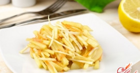 Салат из сельдерея с яблоком: питаемся с пользой для здоровья