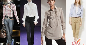 Женская рубашка: виды и варианты сочетаний