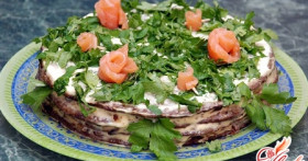 Торт из печени говяжьей – разные рецепты традиционной закуски