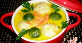 Суп с чечевицей и брюсельской капустой. Вкусно и полезно!