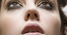 Дымчатый макияж глаз