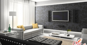 Какие обои выбрать для зала: красивые стены — залог удачного интерьера