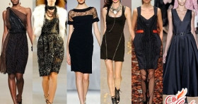 С чем носить черное платье? Путь от скорби до восхищения