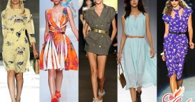 Фасоны летних платьев 2016
