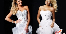 Короткие свадебные платья 2016: смелые решения