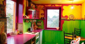 Сочетание цветов в интерьере кухни – действуем по правилам